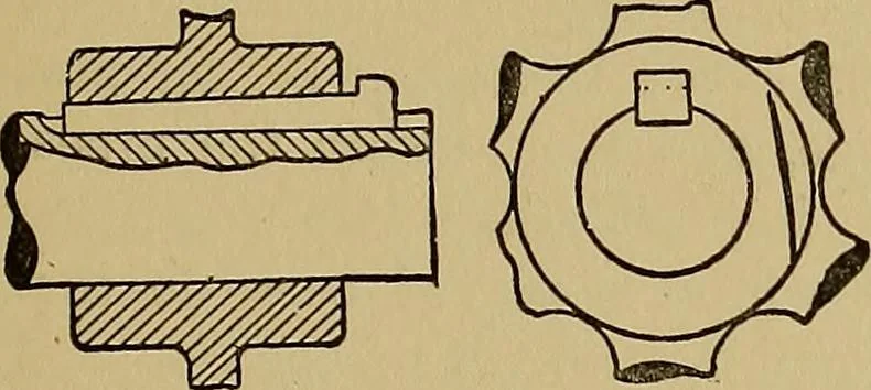 An illustration from Practical mechanical drawing and machine design self taught .., 1907, leaf 108