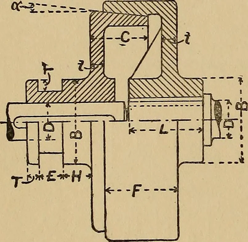 An illustration from Practical mechanical drawing and machine design self taught .., 1907, leaf 111