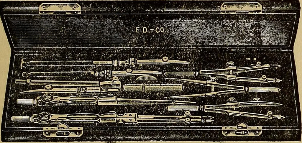 An illustration from Practical mechanical drawing and machine design self taught .., 1907, leaf 14