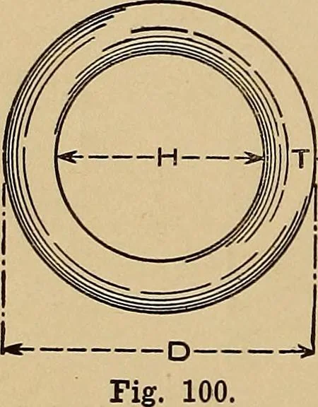 An illustration from Practical mechanical drawing and machine design self taught .., 1907, leaf 43