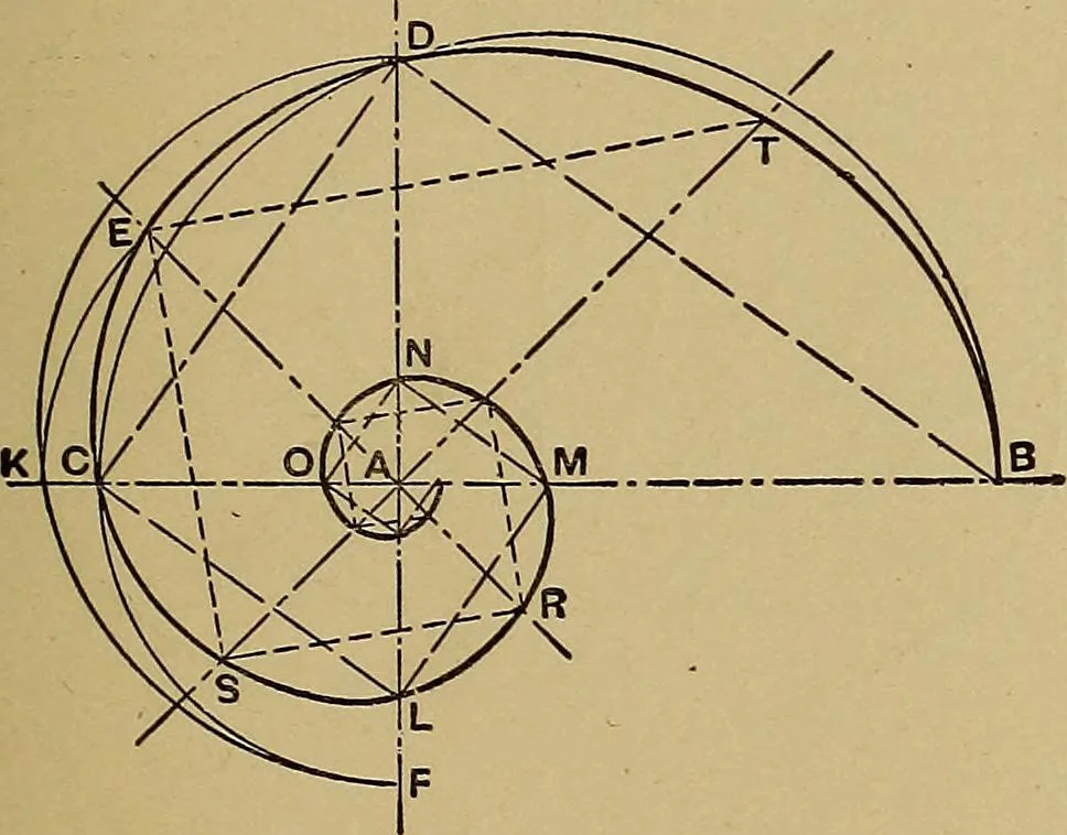 An illustration from Practical mechanical drawing and machine design self taught .., 1907, leaf 56
