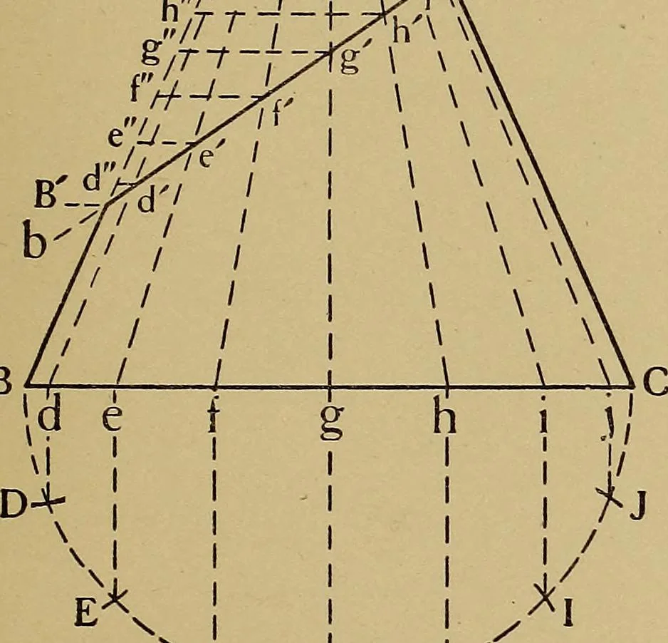 An illustration from Practical mechanical drawing and machine design self taught .., 1907, leaf 64