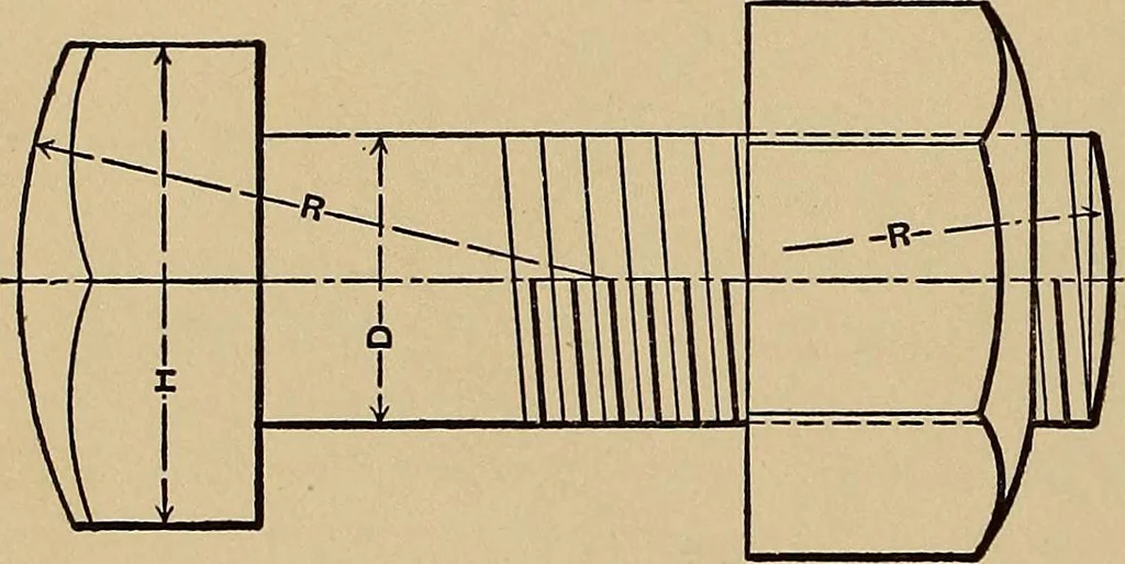 An illustration from Practical mechanical drawing and machine design self taught .., 1907, leaf 81