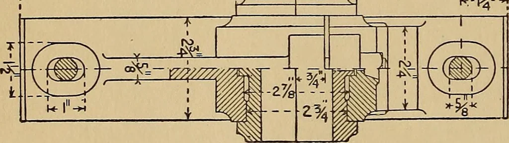 An illustration from Practical mechanical drawing and machine design self taught .., 1907, leaf 87