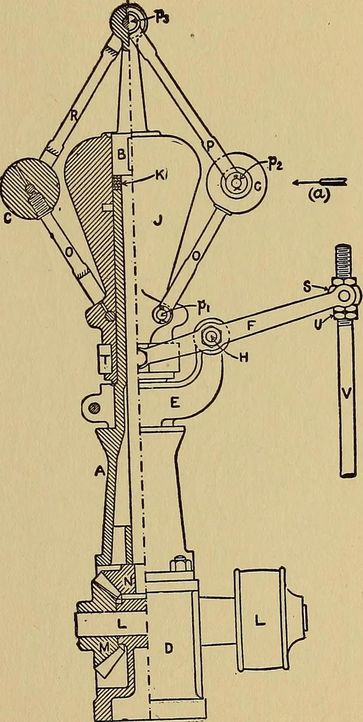 An illustration from Practical mechanical drawing and machine design self taught .., 1907, leaf 96