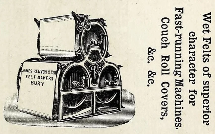 An illustration from The practical papermaker : a complete guide to the manufacture of paper, 1887, leaf 123