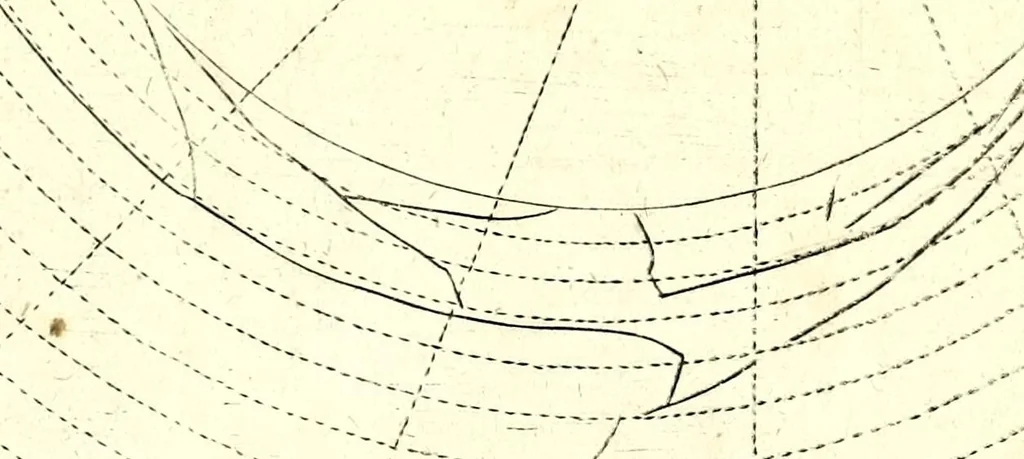 An illustration from Practical perspective; or, Perspective made easie. Teaching by the opticks, how to delineate all bodies, buildings, or landskips, &c. By the catoptricks, how to delineate confused appearances, so as when seen in a mirror or pollisht body of any intended shape, the reflection shall shew a designe. By the dioptircks [sic], how to draw parts of many figures into one, when seen through a glass or christal cut into many faces.., 1670, leaf 159