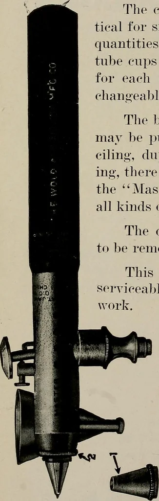 An illustration from Practical phrases of show card writing; a complete manual of the best and latest methods of brush and pen lettering with comprehensive color notes embracing all the most appropriate alphabets, abundantly and accurately illustrated with full description of all the materials necessary, 1922, leaf 109
