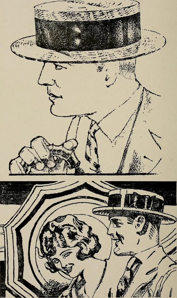 An illustration from Practical phrases of show card writing; a complete manual of the best and latest methods of brush and pen lettering with comprehensive color notes embracing all the most appropriate alphabets, abundantly and accurately illustrated with full description of all the materials necessary, 1922, leaf 81