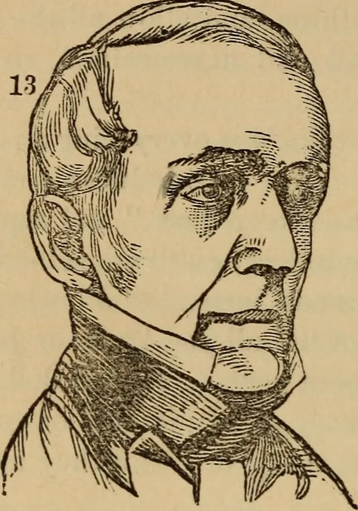 An illustration from The practical phrenologist and recorder and delineator of the character and talents of [blank], as marked by [blank] : a compendium of phreno-organic science, 1869, leaf 113