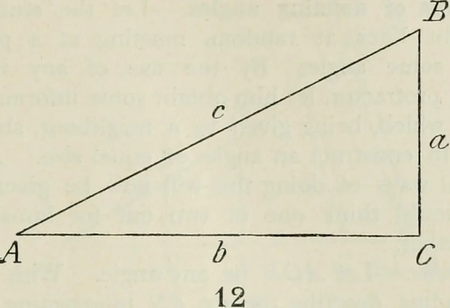 An illustration from Practical plane and solid geometry for advanced students, including graphic statics, adapted to the requirements of the South Kensington syllabus, 1899, leaf 32