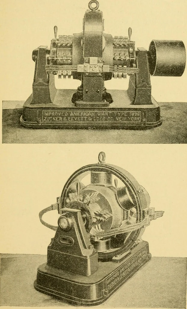 An illustration from Practical plating and polishing, 1897, leaf 20