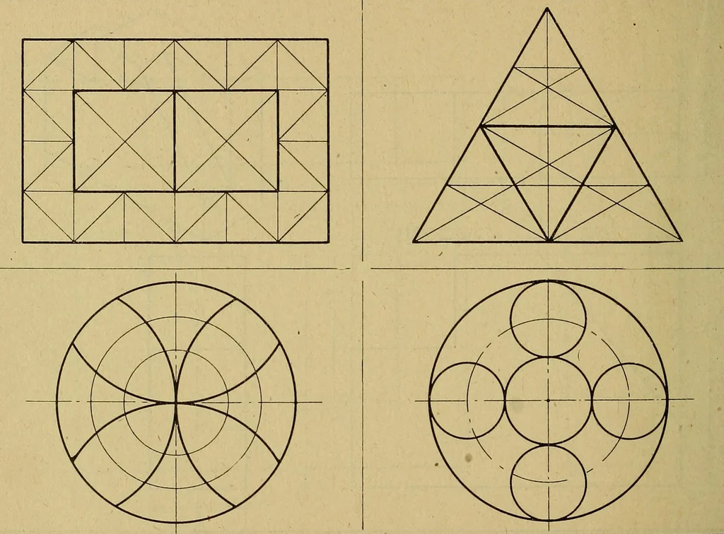 An illustration from Practical problems in mechanical drawing and blueprint reading, 1921, leaf 13