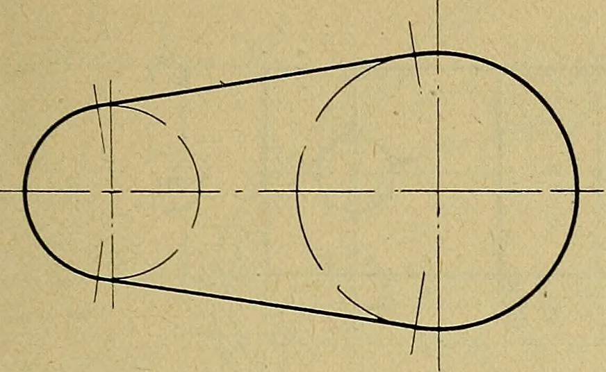 An illustration from Practical problems in mechanical drawing and blueprint reading, 1921, leaf 18