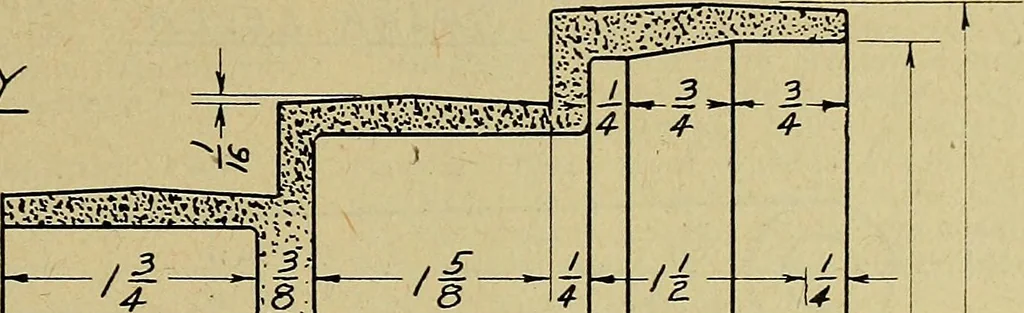 An illustration from Practical problems in mechanical drawing and blueprint reading, 1921, leaf 54