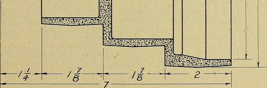 An illustration from Practical problems in mechanical drawing and blueprint reading, 1921, leaf 54