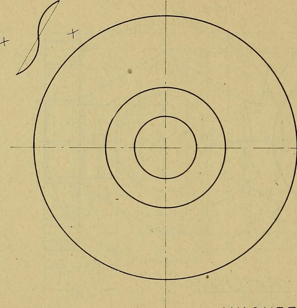 An illustration from Practical problems in mechanical drawing and blueprint reading, 1921, leaf 85