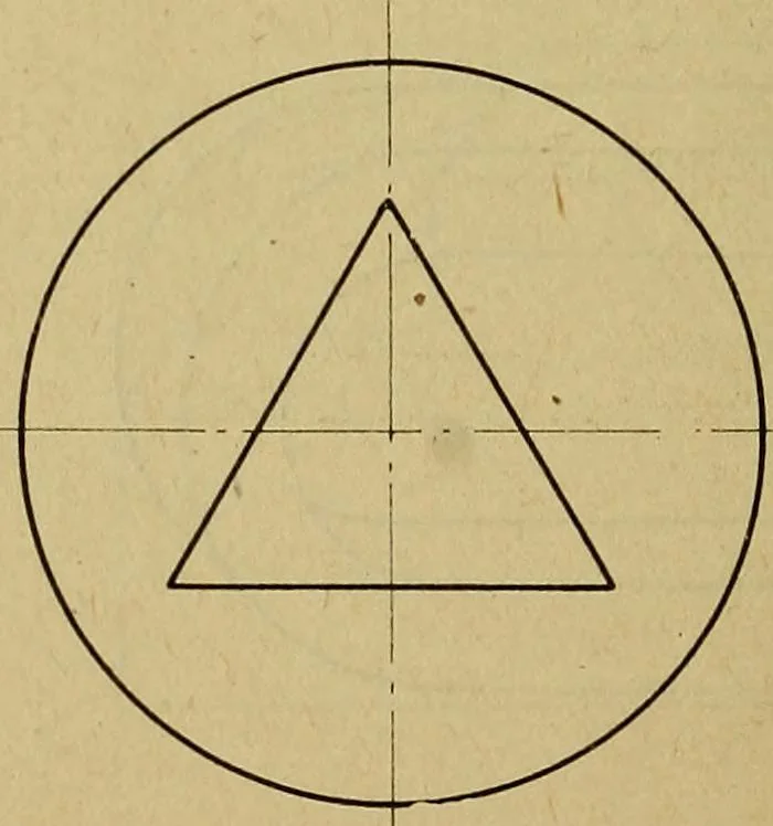 An illustration from Practical problems in mechanical drawing and blueprint reading, 1921, leaf 89