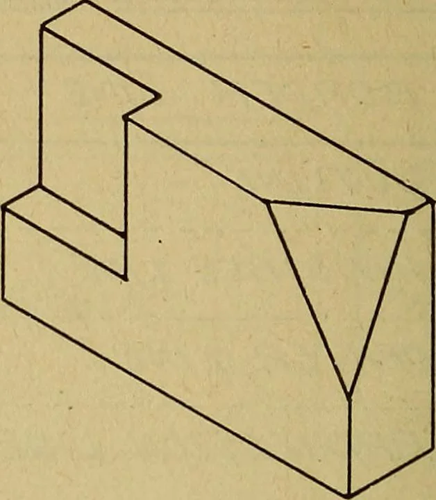 An illustration from Practical problems in mechanical drawing and blueprint reading, 1921, leaf 9