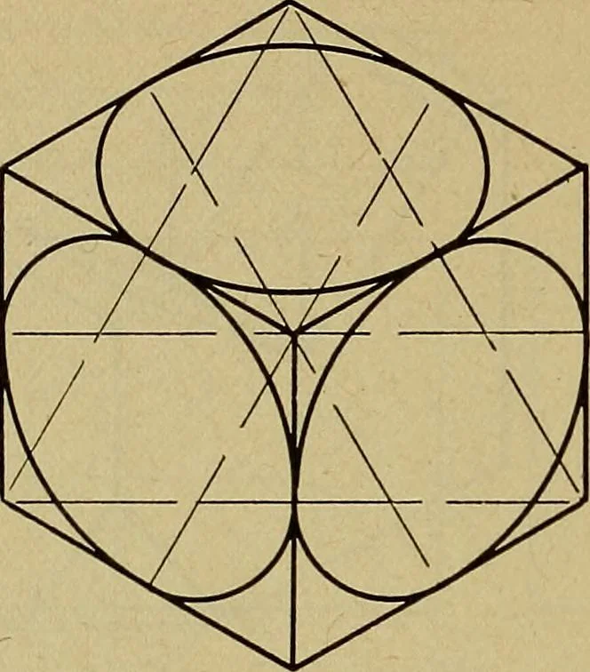 An illustration from Practical problems in mechanical drawing and blueprint reading, 1921, leaf 91