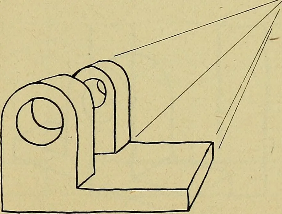 An illustration from Practical problems in mechanical drawing and blueprint reading, 1921, leaf 92