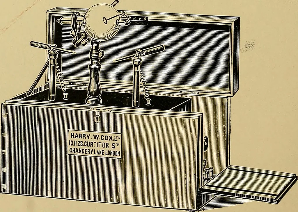 An illustration from Practical radiography : a handbook for physicians, surgeons, and other users of X-rays, 1901, leaf 141