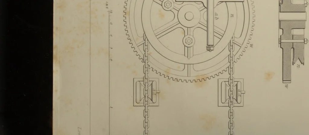 An illustration from The practical railway engineer. Examples of the mechanical and engineering operations and structures combined in the making of a railway, 1847, leaf 335