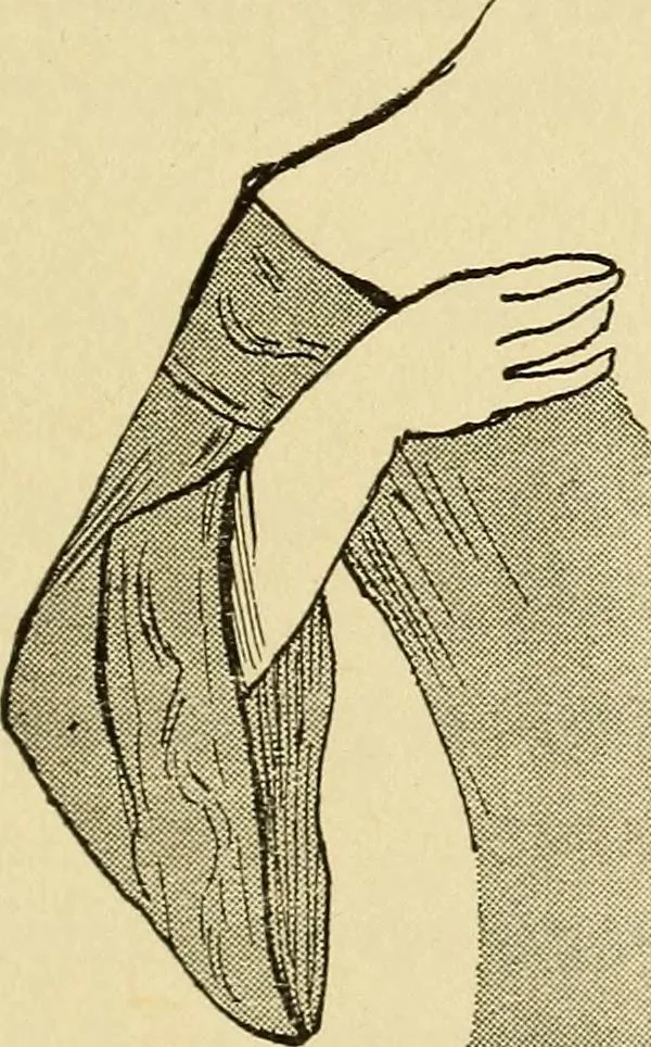 An illustration from Practical sewing and dressmaking, 1913, leaf 106