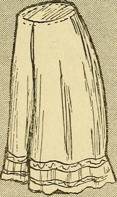 An illustration from Practical sewing and dressmaking, 1913, leaf 150