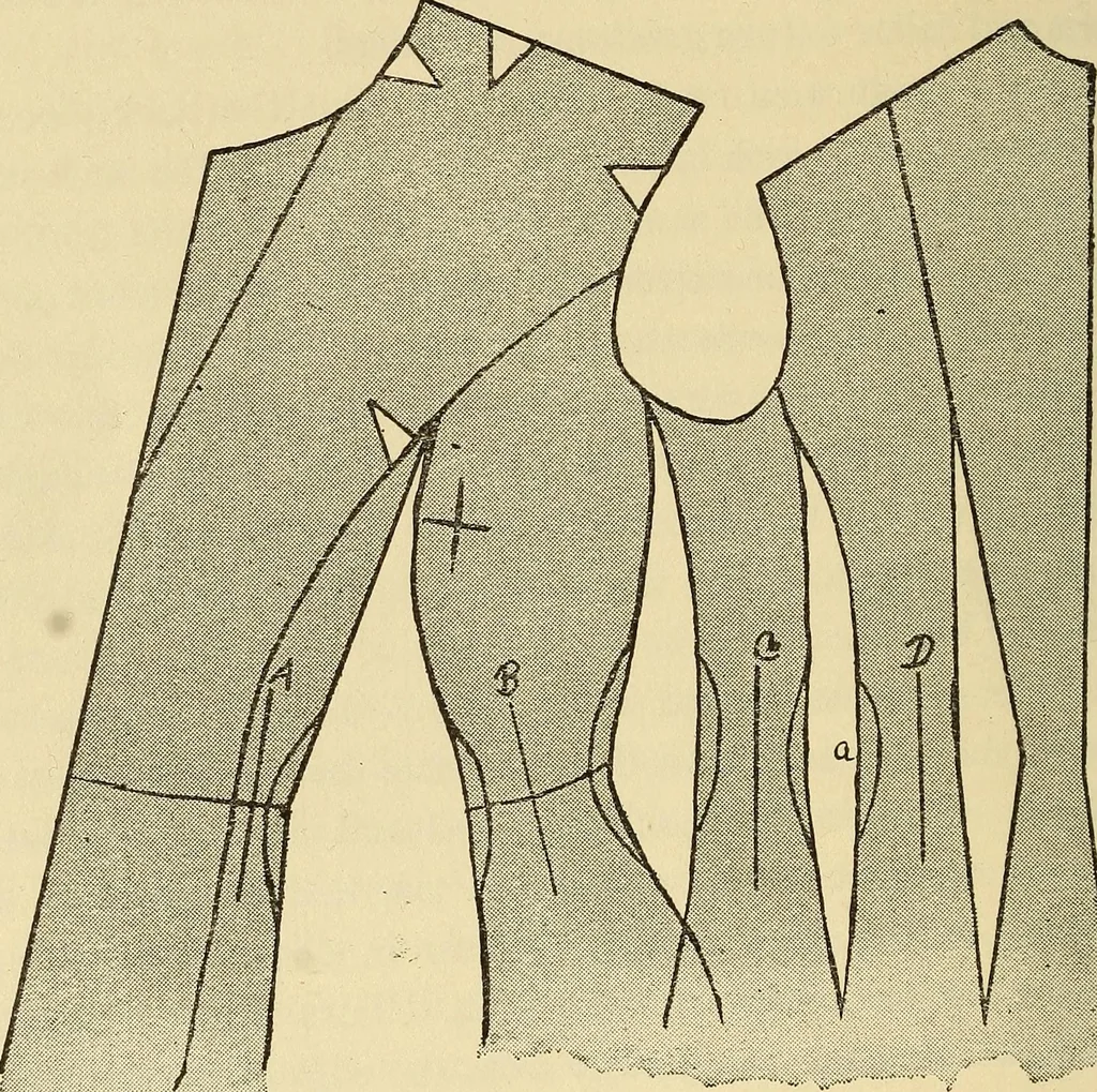 An illustration from Practical sewing and dressmaking, 1913, leaf 191
