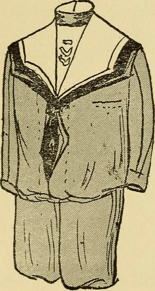 An illustration from Practical sewing and dressmaking, 1913, leaf 224