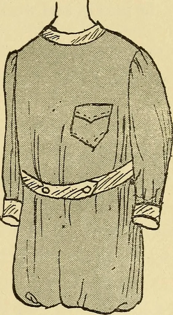 An illustration from Practical sewing and dressmaking, 1913, leaf 224