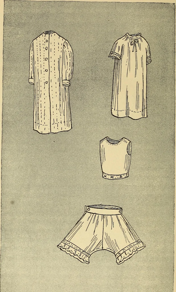 An illustration from Practical sewing and dressmaking, 1913, leaf 235