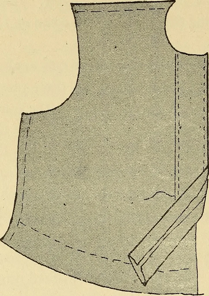 An illustration from Practical sewing and dressmaking, 1913, leaf 59