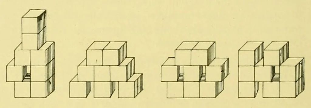 An illustration from Practical studies in the gifts, 1899, leaf 66