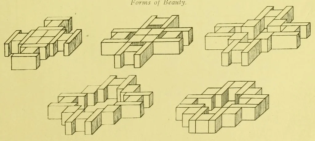 An illustration from Practical studies in the gifts, 1899, leaf 87