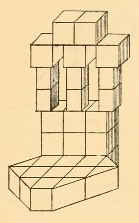An illustration from Practical suggestions for kindergartners, primary teachers and mothers. A program, with suitable talks, stories and illustrations, 1895, leaf 125