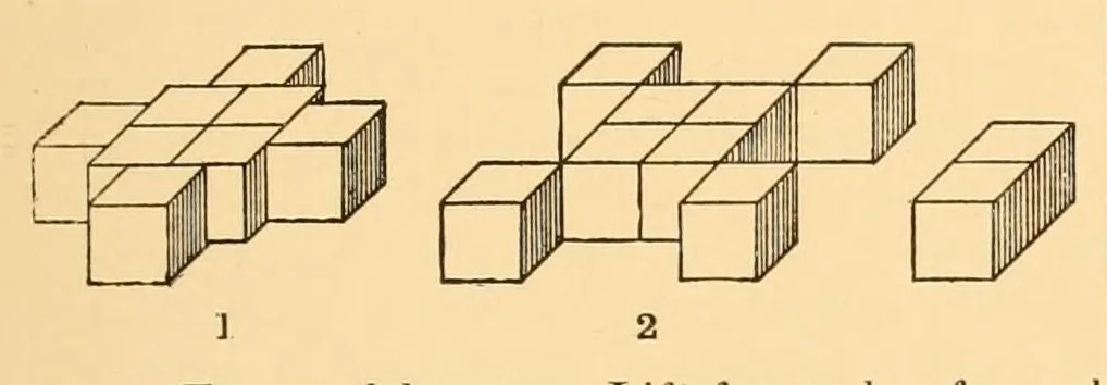 An illustration from Practical suggestions for kindergartners, primary teachers and mothers. A program, with suitable talks, stories and illustrations, 1895, leaf 39