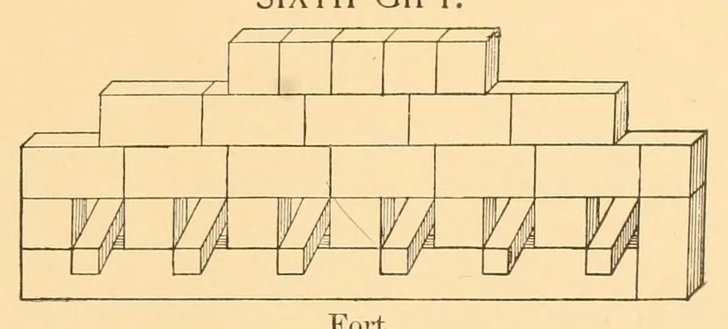 An illustration from Practical suggestions for kindergartners, primary teachers and mothers. A program, with suitable talks, stories and illustrations, 1895, leaf 95