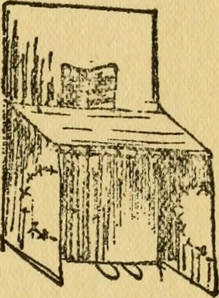 An illustration from A practical system in folding, cutting and modeling, &c., 1908, leaf 16