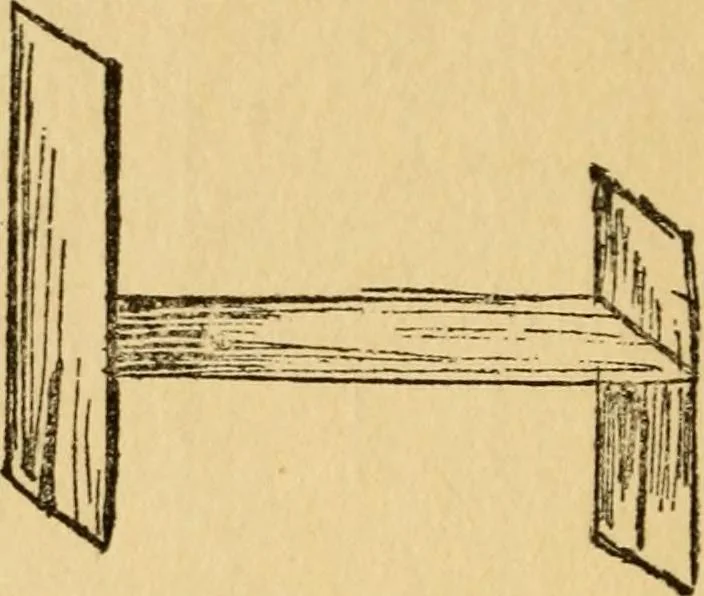 An illustration from A practical system in folding, cutting and modeling, &c., 1908, leaf 17
