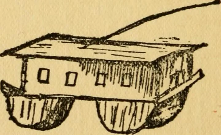 An illustration from A practical system in folding, cutting and modeling, &c., 1908, leaf 23