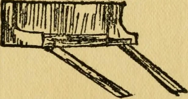 An illustration from A practical system in folding, cutting and modeling, &c., 1908, leaf 24
