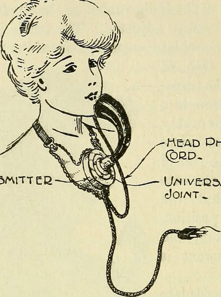An illustration from The practical telephone handbook and guide to the telephonic exchange, 1906, leaf 107