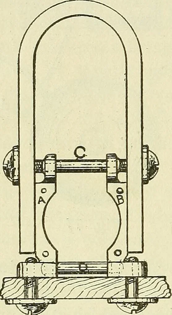An illustration from The practical telephone handbook and guide to the telephonic exchange, 1906, leaf 113