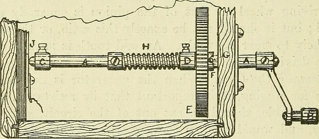 An illustration from The practical telephone handbook and guide to the telephonic exchange, 1906, leaf 117