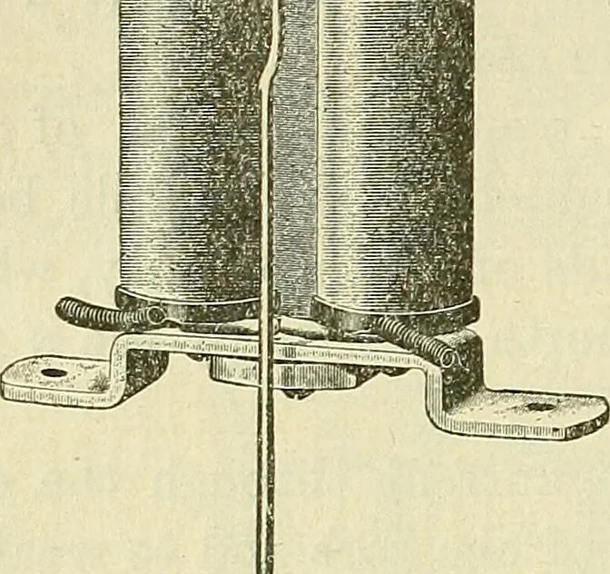 An illustration from The practical telephone handbook and guide to the telephonic exchange, 1906, leaf 121