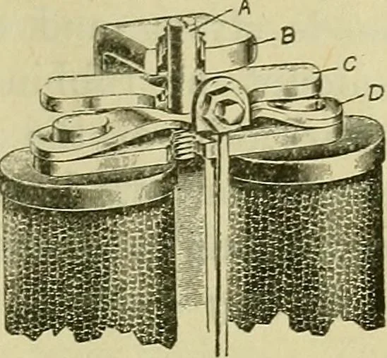 An illustration from The practical telephone handbook and guide to the telephonic exchange, 1906, leaf 122