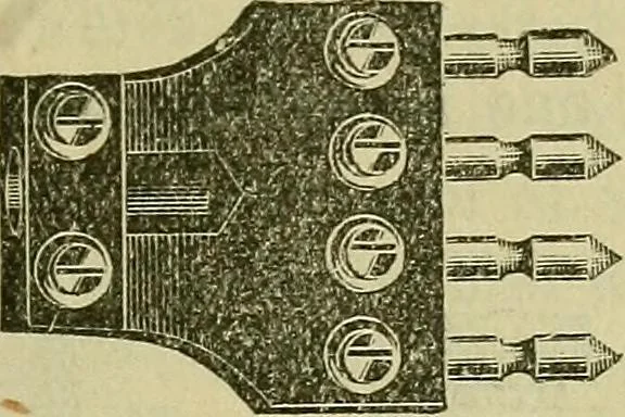 An illustration from The practical telephone handbook and guide to the telephonic exchange, 1906, leaf 126