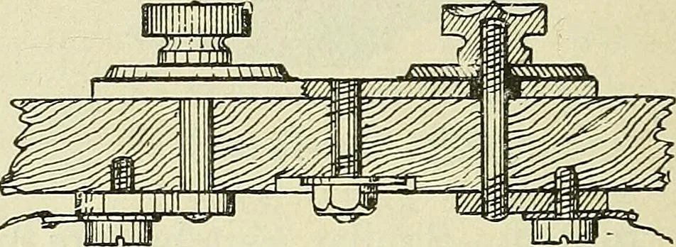 An illustration from The practical telephone handbook and guide to the telephonic exchange, 1906, leaf 127